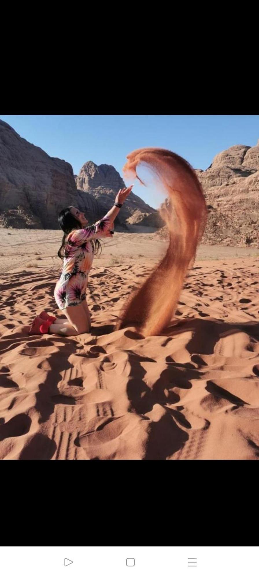 Titanic Camp Bed & Breakfast Wadi Rum Bagian luar foto